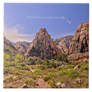 Red Rock Canyon, Nevada Ceramic Tile