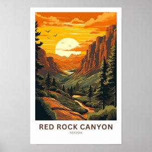 Red Rock Canyon Nevada Travel Print