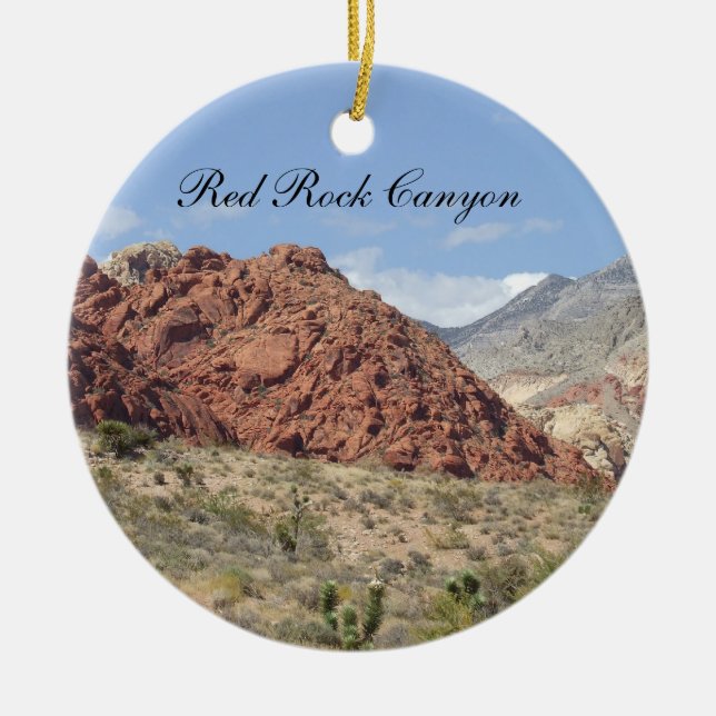 Red Rock Canyon Ornament (Front)
