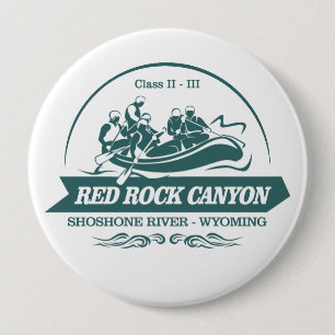 Red Rock Canyon (rafting 2) 10 Cm Round Badge