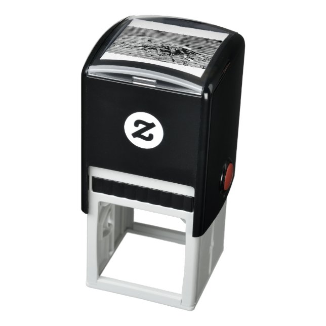 Red rock crab self-inking stamp (Product)