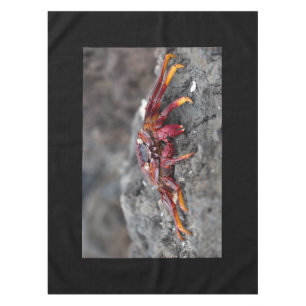 Red rock crab tablecloth