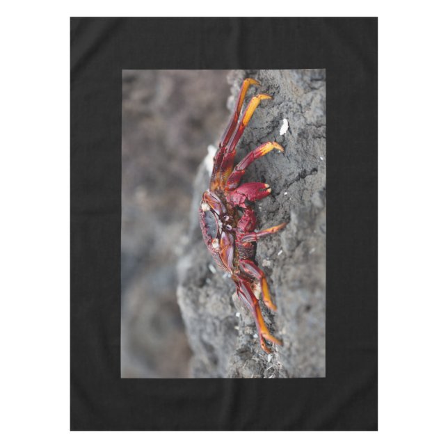 Red rock crab tablecloth (Front)