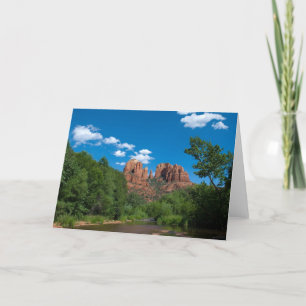 Red Rock Crossing Greeting Card 4237