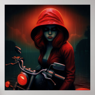 Red Rock Fire Poster