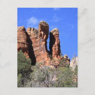 Red Rock Formations Postcard