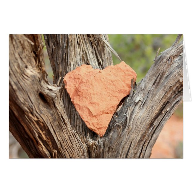 Red Rock Heart (Front Horizontal)