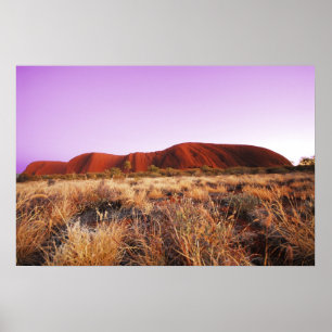 Red Rock Poster