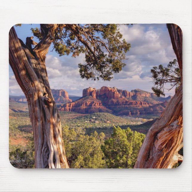 Red Rock | Sedona Arizona Mouse Pad (Front)