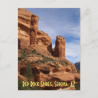 Red Rock Spires, Sedona, AZ Postcard