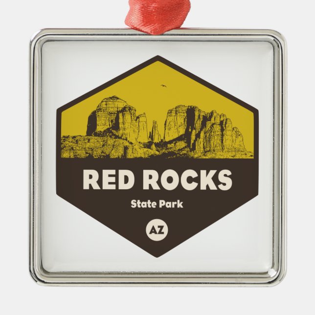 Red Rock State Park, Arizona Metal Ornament (Front)
