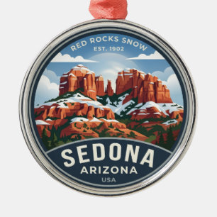 Red Rock State Park, Sedona Arizona Metal Ornament