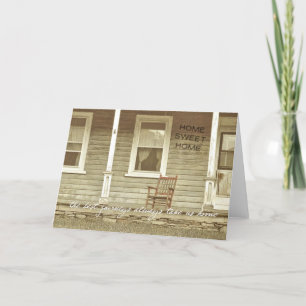 RED ROCKER Greeting Card