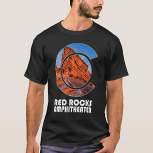 Red Rocks Amphitheater Morrison Colorado Concerts T-Shirt