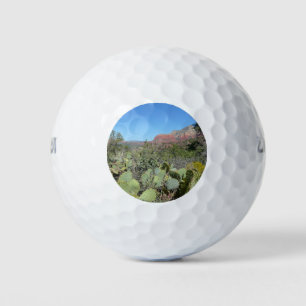Red Rocks and Cacti I Golf Balls