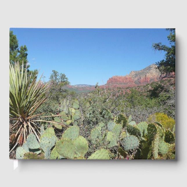 Red Rocks and Cacti I Guest Book (Front)