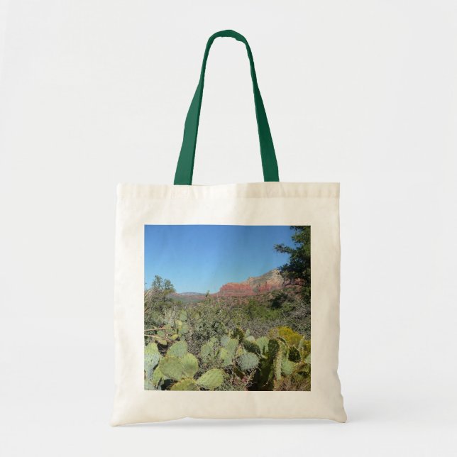 Red Rocks and Cacti I Tote Bag (Front)