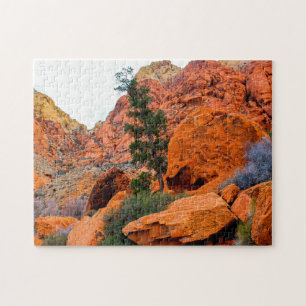 Red Rocks and Canyons Utah. Jigsaw Puzzle