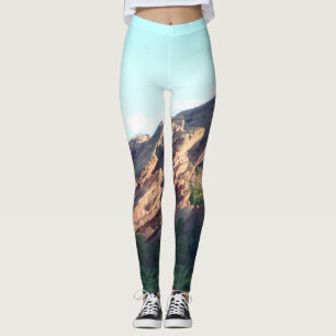 Red Rocks Colorado Mountain Leggings