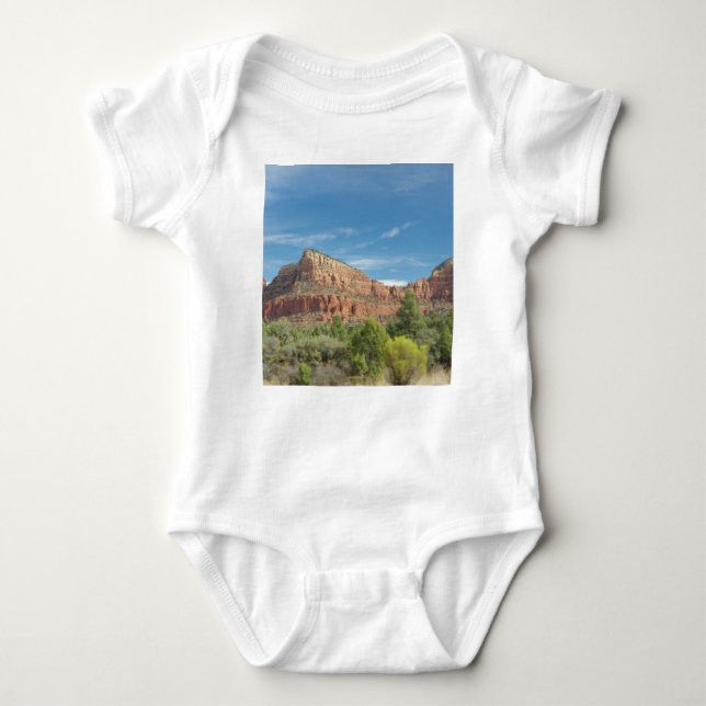 Red rocks in Sedona Baby Bodysuit (Front)