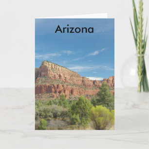 Red rocks in Sedona Card