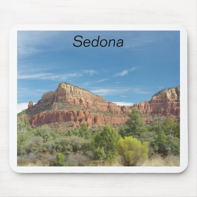 Red rocks in Sedona Mouse Pad (Front)