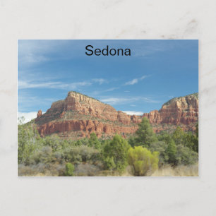 Red rocks in Sedona Postcard