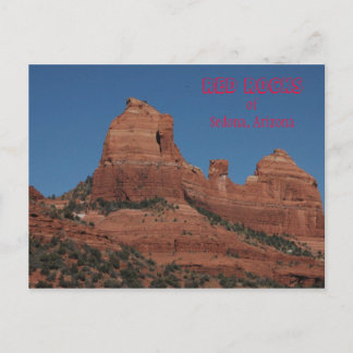 Red Rocks of Sedona, Arizona Postcard