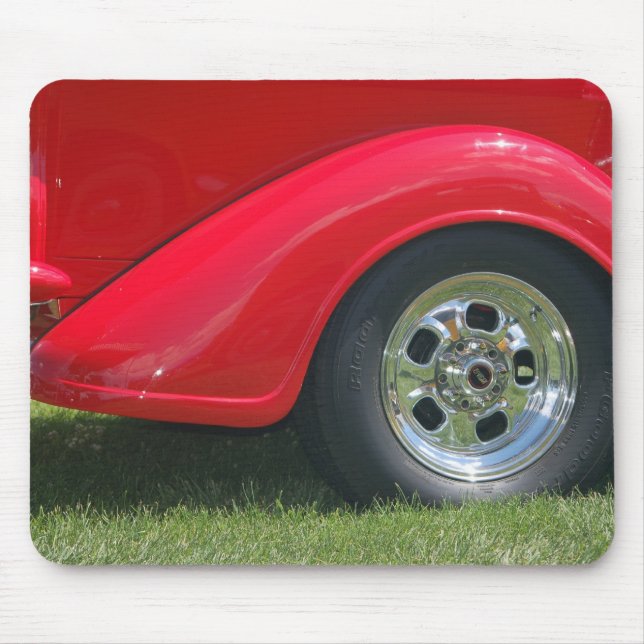 Red Rod Mouse Pad (Front)