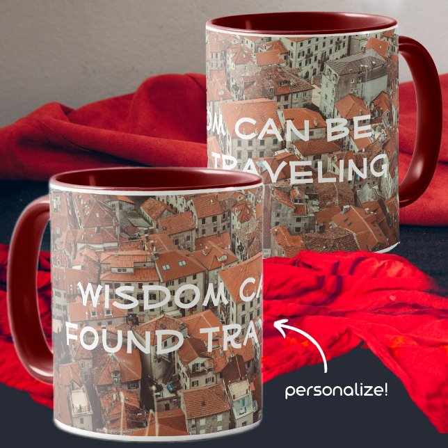 Red Roofs of Kotor (Montenegro) Mug (Creator Uploaded)