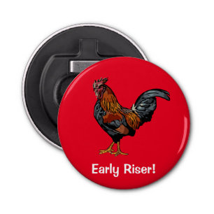 Red Rooster Bottle Opener
