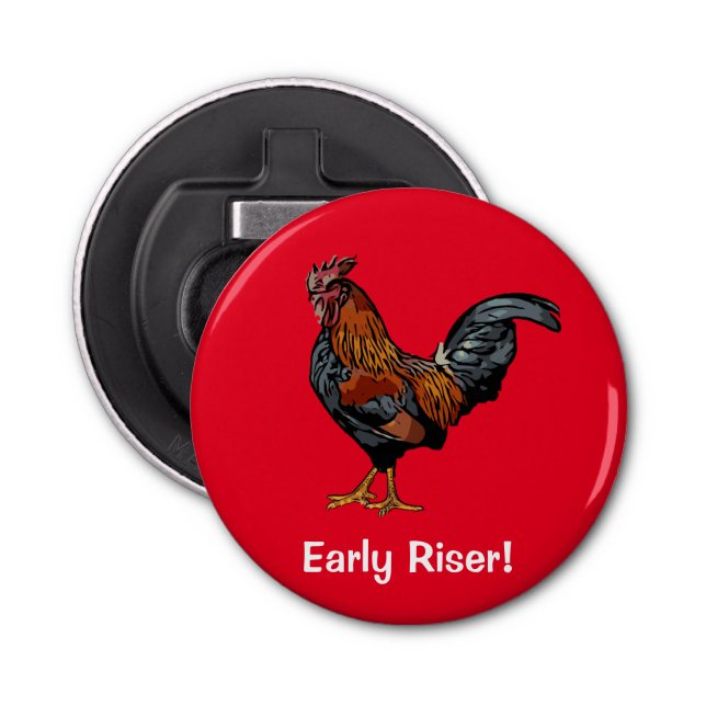 Red Rooster Bottle Opener (Front)