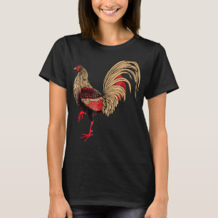 Red Rooster Chicken T-Shirt