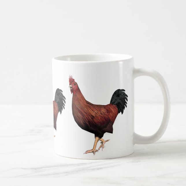 Red Rooster Coffee Mug (Right)