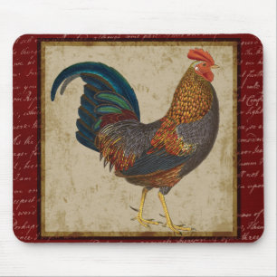 Red Rooster Mouse Pad