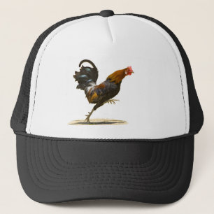 Red Rooster Trucker Hat
