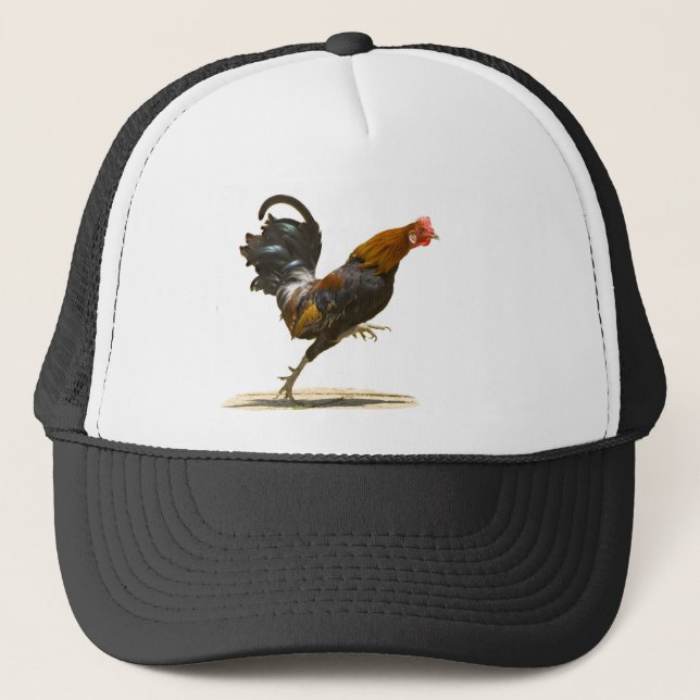 Red Rooster Trucker Hat (Front)