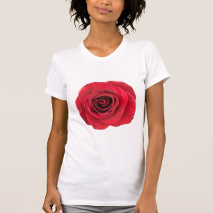 Red Rose Basic Women's T-shirt