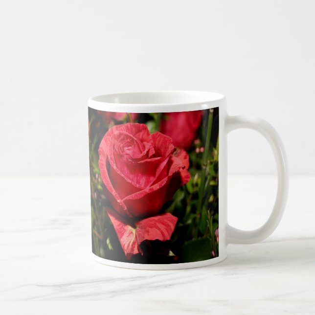 Red Rose Bouquet Coffee Mug (Right)