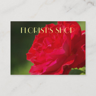 Red Rose - business card