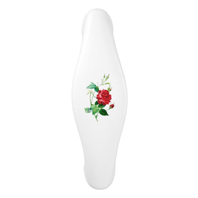 Red Rose Cabinet Pull (Front)