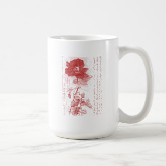Red Rose Coffee Mug