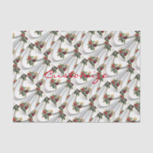 Red rose curtain Thunder_Cove Tissue Paper