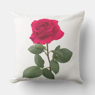Red rose cushion