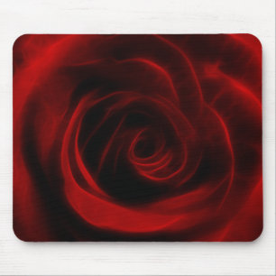 Red Rose depth of love Mouse Pad