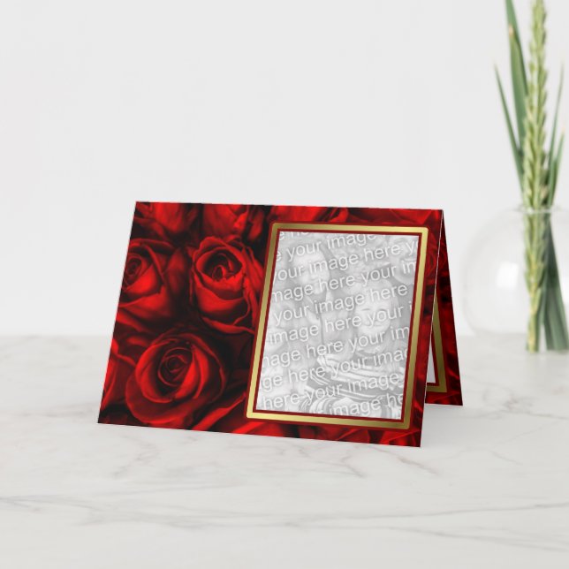 Red Rose Elegance - Template (Front)
