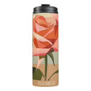 Red Rose Family Custom Tumbler
