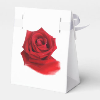 Red Rose Favour Box