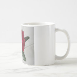 Red Rose Flora Collection Coffee Mug