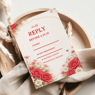 Red Rose Floral Response